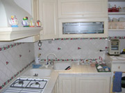 The nice kitchen of the Bed & Breakfast San Pietro in Rome