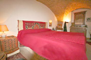 Schlafzimmer der Wohnung Sant'Elmo  in Rom