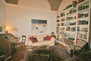 La salle de sjour de l'appartement Sant'Elmo  Rome