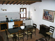 Florenze Vacances: Cuisine et Chambre  manger de l'Appartement Loggia