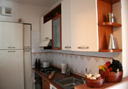 Kitchen of the Maiori Girasole apartment