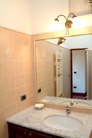Logement  Florence: Salle de bains du Logement Donzella  Florence