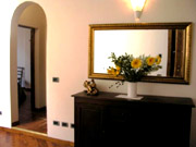 Florenz Wohnungen: Eingang der Wohnung Ghirlandaio in Florenz