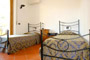 Appartements Florence Italie: Chambre  coucher avec deux lits individuels de l'Appartement Bonciani  Florence Italie