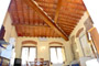 Florence Habitation: Salle de sjour avec poutres en bois de l'Habitation Giotto  Florence